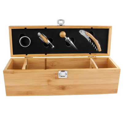 CAJA VINO BAMBU